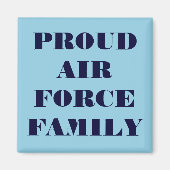 Magnet Proud Air Force Familie (Voorkant)
