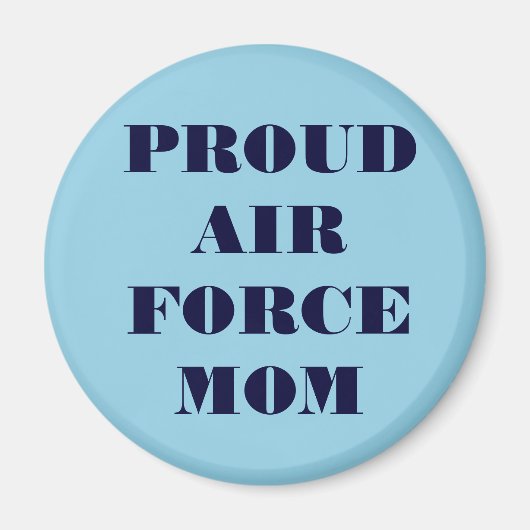 Magnet Proud Air Force mama (Voorkant)