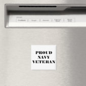 Magnet Proud Navy Veteran (Insitu (Vaatwasser))