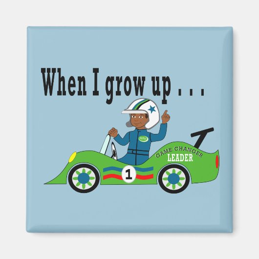 Magnet Race autocoureur (Voorkant)