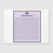 Magnet-Rememberance (Voorkant)