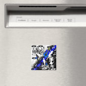 Magnet Retro Rock 'N' Roll Muziek Rocks Me (Insitu (Vaatwasser))