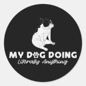 Magnet Ronde Sticker (Voorkant)