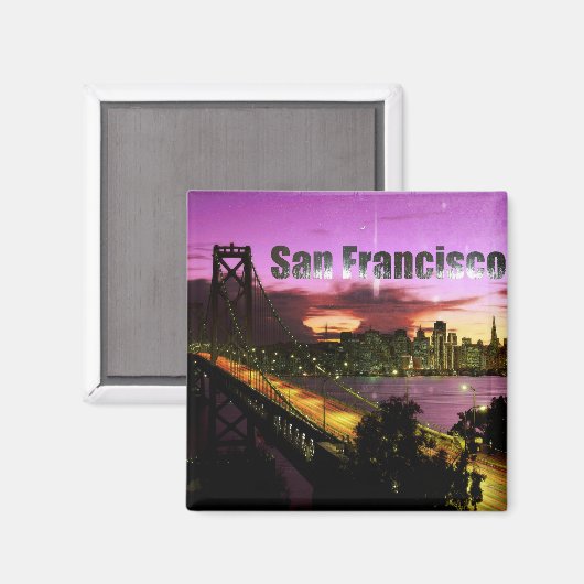 Magnet San Francisco (Voorkant / Achterkant)