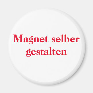 Magnet selber gestalten