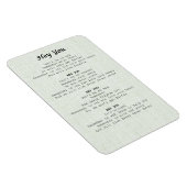 magnet sheet-Hey you - Magneet (Rechterzijde)