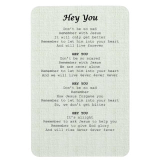 magnet sheet-Hey you - Magneet
