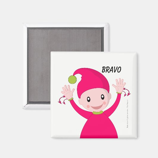 Magnet signe LSF bravo (Voorkant / Achterkant)