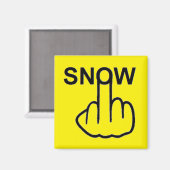 Magnet Sneeuwlip (Voorkant / Achterkant)