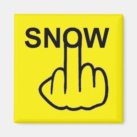 Magnet Sneeuwlip (Voorkant)