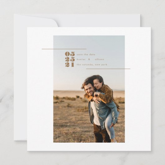 Magnet sparen de Datum (Voorkant)