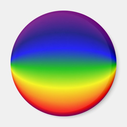 Magnet - Spherische regenboog (Voorkant)