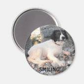 Magnet Sprollie VIsiting Castle Smiling (Voorkant / Achterkant)