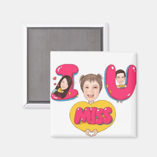 Magnet - Square (Voorkant / Achterkant)