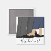 Magnet Square Vaderdag (Voorkant / Achterkant)