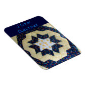 Magnet - Star Quilt patroon Magneet (Rechterzijde)