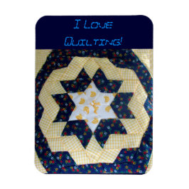 Magnet - Star Quilt patroon Magneet