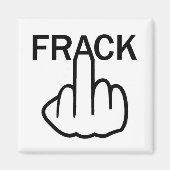 Magnet Stop Fracking (Voorkant)