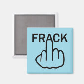 Magnet Stop Fracking (Voorkant / Achterkant)