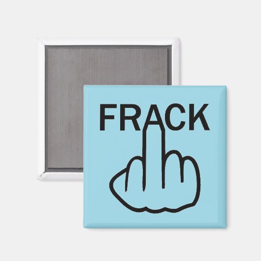 Magnet Stop Fracking (Voorkant / Achterkant)