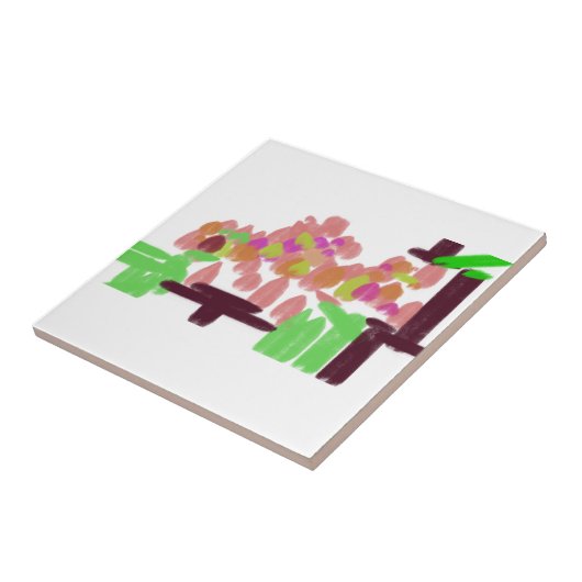 Magnet Tegeltje (Zijkant)