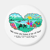 Magnet ter nagedachtenis van Donna LC Fish (Voorkant)