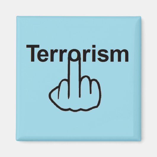 Magnet Terrorisme Flip (Voorkant)