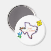 Magnet-Texas Daytripper Logo Magneet (Voorkant / Achterkant)