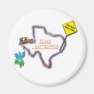 Magnet-Texas Daytripper Logo Magneet
