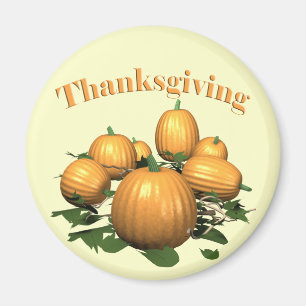 Magnet - Thanksgiving pompoen