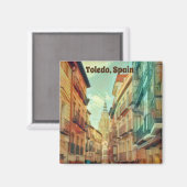 Magnet Toledo Spanje (Voorkant / Achterkant)