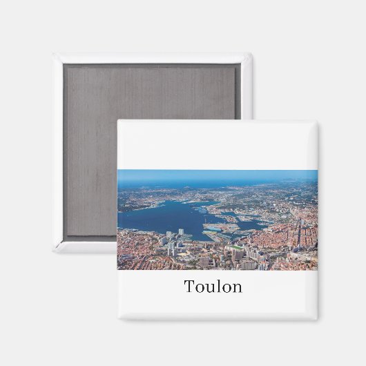 Magnet Toulon (Voorkant / Achterkant)