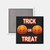 Magnet Trick or treat Pumpkins (Voorkant / Achterkant)