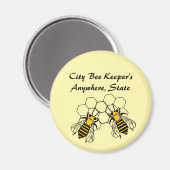 Magnet - Urban Bee Keeper Group (Voorkant / Achterkant)