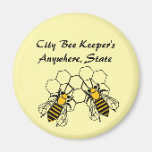Magnet - Urban Bee Keeper Group (Voorkant)