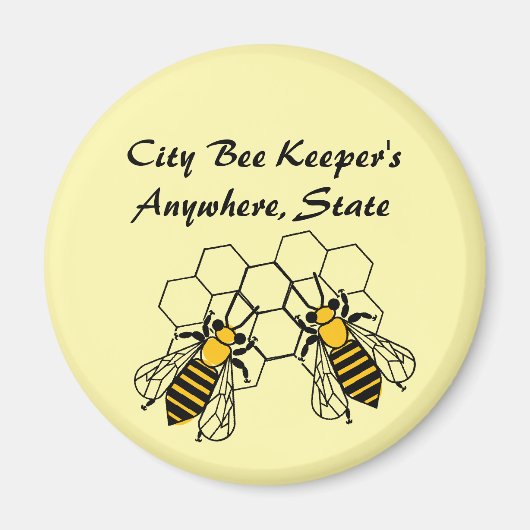 Magnet - Urban Bee Keeper Group (Voorkant)