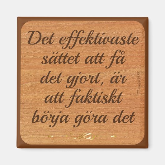 Magnet — Uträtta (Voorkant)