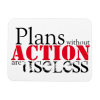 Magnet van de Actie van het plan