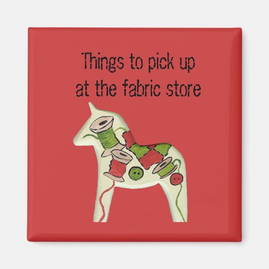 Magnet van de Fabric-opslaglijst (Voorkant)