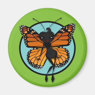 MAGNET VAN DE LADY LADY ROUND MAGNET VAN DE KUTE M