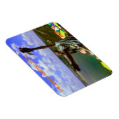 Magnet van de Oasis, Austin Texas Magneet (Rechterzijde)