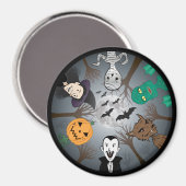 Magnet van Halloween Monster (Voorkant / Achterkant)