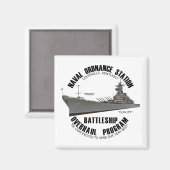 Magnet van het programma van de Overrevisie van he (Voorkant / Achterkant)