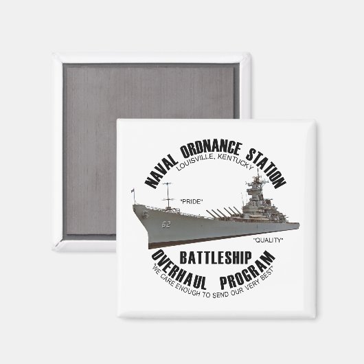 Magnet van het programma van de Overrevisie van he (Voorkant / Achterkant)