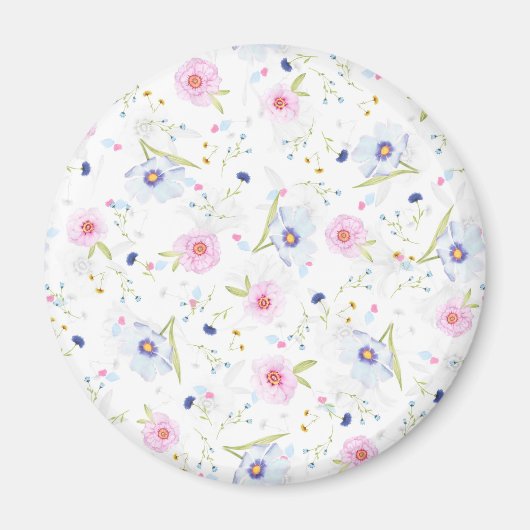 magnet van lentbloemen (Voorkant)