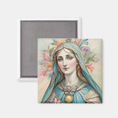 Magnet Vierge Marie (Voorkant / Achterkant)