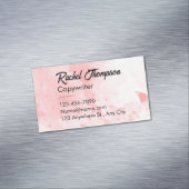 Magnet Visitekaartje Magnet Magnetisch Visitekaartje (Voorbeeld)