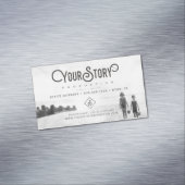 MAGNET-VISITEKAARTJE | Oude  Kinder foto Magnetisch Visitekaartje (Voorbeeld)