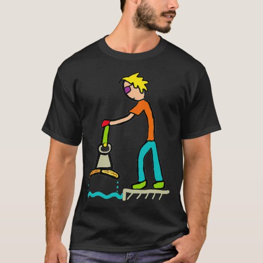Magnet Vissen _1 T-shirt (Voorkant)