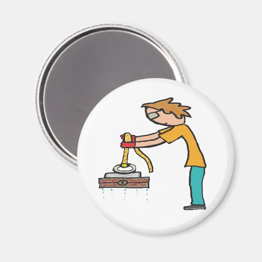 Magnet Vissen Magnet (Voorkant / Achterkant)